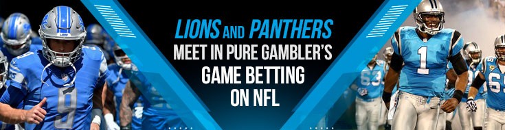 Lions and Panthers Meet in Pure Gambler’s Game Betting on NFL