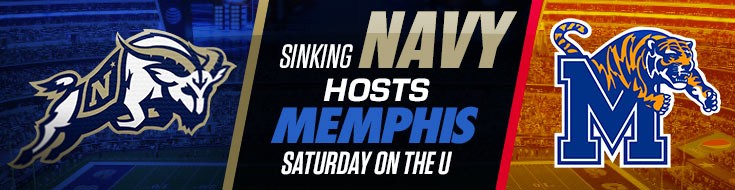 Sinking Navy Hosts Memphis Saturday On The U