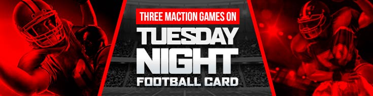 Three MACtion Games on Tuesday Night Football Card