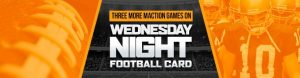 Three More MACtion Games on Wednesday Night Football Card!
