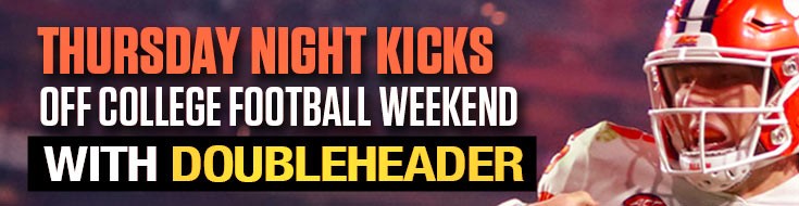 Thursday Night Kicks Off College Football Weekend with Doubleheader