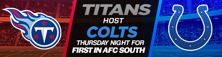 Titans Host Colts Thursday Night for First in AFC South