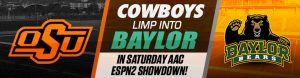 Cowboys Limp into Baylor Against Hibernating Bears Offense