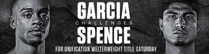 Garcia Challenges Spence for Unification Welterweight Title Saturday