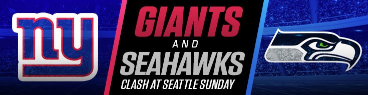 Giants and Seahawks Clash at Seattle Sunday