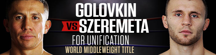 Golovkin vs. Szeremeta for Unification World Middleweight Title Picks