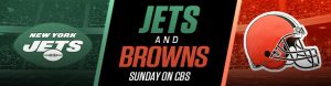 Jets Host Browns Sunday on CBS