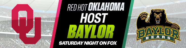 Red Hot Oklahoma Hosts Baylor Saturday Night on FOX