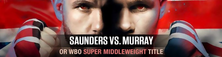 Saunders vs. Murray for WBO Super Middleweight Title