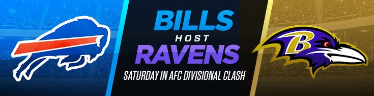 Buffalo Bills Host Baltimore Ravens Saturday in AFC Divisional Clash