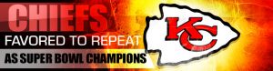 Chiefs Favored to Repeat as Super Bowl Champions