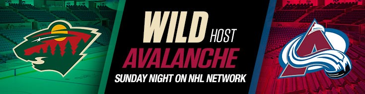 Minnesota Wild Host Colorado Avalanche Sunday Night NHL Betting Odds