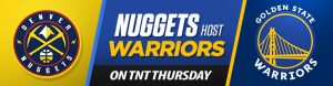 Nuggets Host Warriors on TNT Thursday