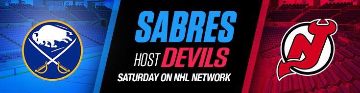 Sabres Host Devils Saturday on NHL Network