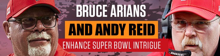 Andy Reid and Bruce Arians Enhance Super Bowl Intrigue