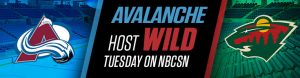 Avalanche Hosts Wild Tuesday on NBCSN