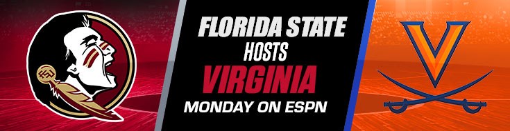 Florida State Hosts Virginia Monday on ESPN