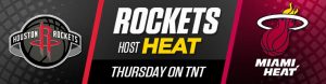 Houston Rockets Host Miami Heat NBA Betting and Predictions on TNT (February 11, 2021)