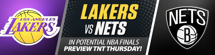 Lakers vs. Nets in Potential NBA Betting Finals Preview TNT Thursday (February 18, 2021)