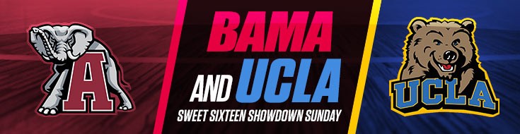 Alabama Crimson Tide vs. UCLA Bruins Sweet Sixteen Betting Picks and Predictions (03-28-21)