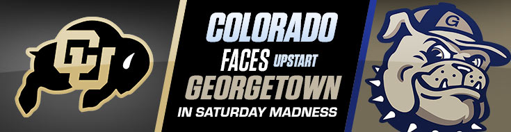 Colorado Faces Upstart Georgetown in Saturday Madness Betting Odds (March 20, 2021)