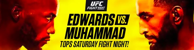 Edwards vs. Muhammad Tops Saturday Fight Night!