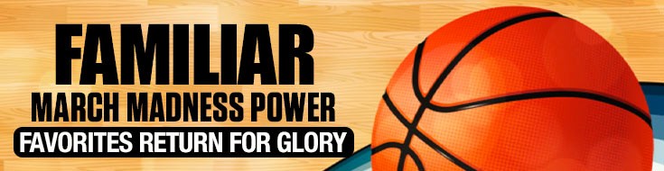 Familiar March Madness Power Favorites Return for Glory