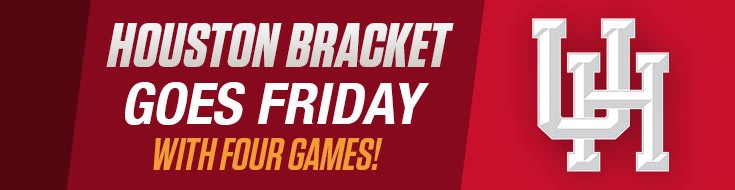 Houston College Basketball Bracket Goes Friday with Four Betting Games (March 19, 2021)
