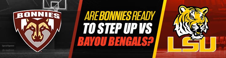 St. Bonaventure Bonnies vs. LSU Tigers Betting Odds and Analysis (March 20, 2021)