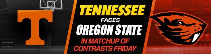 Tennessee Faces Oregon State in Matchup of Contrasts Friday