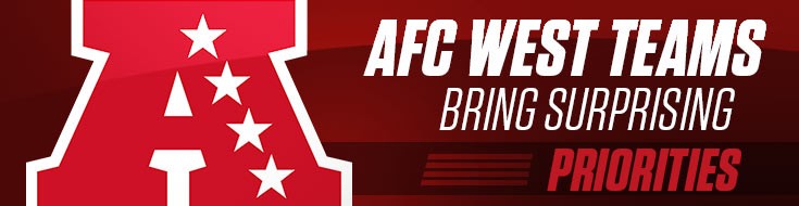 AFC West Teams Bring Surprising Priorities in NFL Draft Betting Odds (04-29-2021)