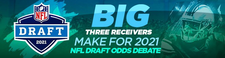 Big Three Receivers Make for 2021 NFL Draft Betting Pick Odds Debate on ESPN (04-29-2021)