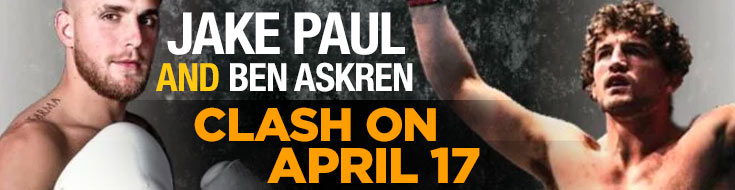 Jake Paul vs. Ben Askren Boxing Betting Odds, Preview and Picks for the fight on Saturday, April 17, 2021 at Mercedes Benz Stadium, Atlanta, Georgia.
