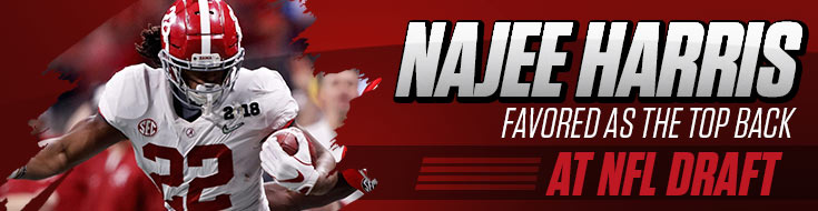 NFL Draft Najee Harris Favored as the Top Back Betting Odds (April 29, 2021)