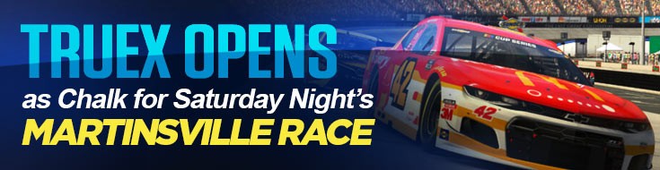 Truex Opens as Chalk for NASCAR Cup Series Betting Race on Saturday, April 10, 2021