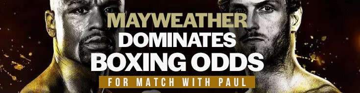 Super Exhibition Boxing Floyd Mayweather Jr vs. Logan Paul Boxing Odds (06-06-2021)
