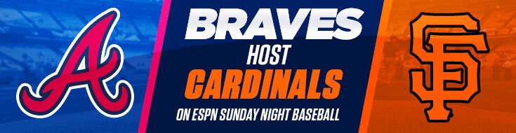 Braves vs. Cardinals on ESPN Sunday Night Baseball Odds (06-20-2021)