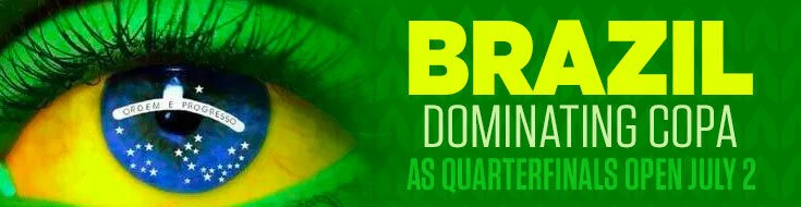 Brazil Dominating COPA As Quarterfinals Open July 2