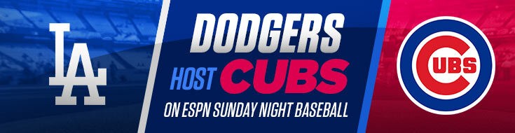 Dodgers vs. Cubs on ESPN Sunday Night Baseball Odds (June 27, 2021)