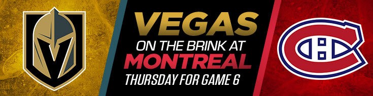 Golden Knights vs. Canadiens Game 6 on NHL Betting Odds (06-24-2021)