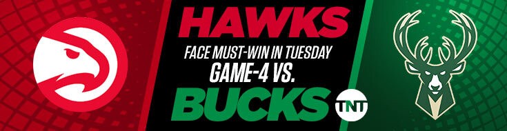 Milwaukee Bucks vs. Atlanta Hawks Game 4 Betting Odds (06-29-2021)