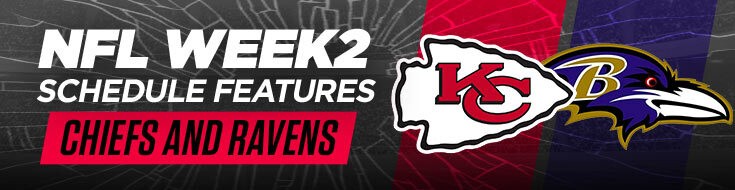 NFL Week 2 Schedule Features Chiefs and Ravens on NBCSNF