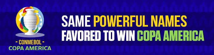 Soccer Betting COPA America from June 13 through July 10, 2021
