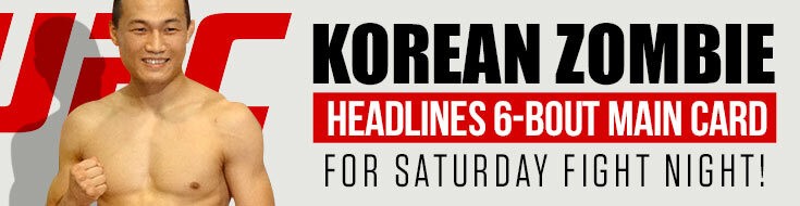 UFC Fight Night Jung vs. Ige Main Odds for Saturday Fight Night! (June 19, 2021)