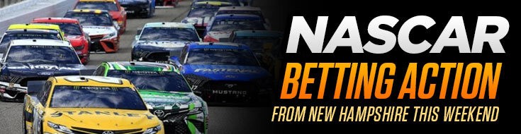 2021 NASCAR Cup Series Foxwoods Resort Casino 301 Odds (07-18-21)