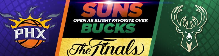 2021 NBA Finals Game 1 Odds, Bucks vs. Suns on Tuesday, July 06, 2021
