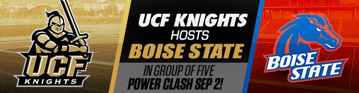 Boise State Broncos vs. UCF Knights NCAA Football Odds (09-02-2021)