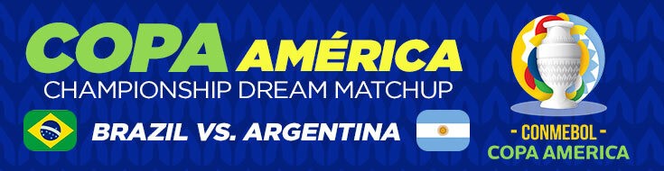 COPA America Final Odds Brazil vs. Argentina on Saturday, July 10, 2021