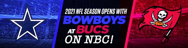 Dallas Cowboys vs. Tampa Bay Buccaneers NFL Odds (09-09-2021)