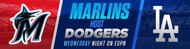 Dodgers vs. Marlins Wednesday Night on ESPN MLB Odds (07-07-2021)